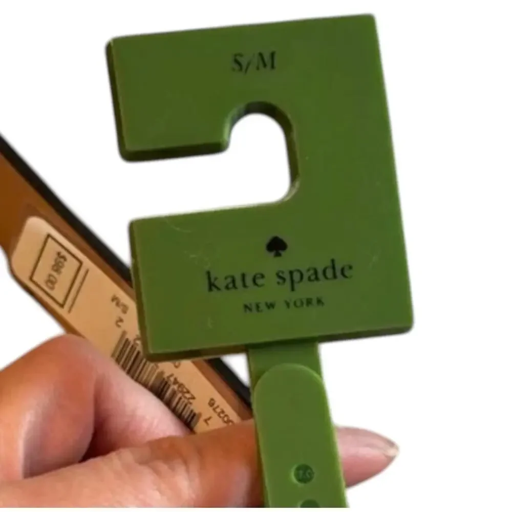 Kate Spade Black Leather Belt Bag Wallet NWT‎